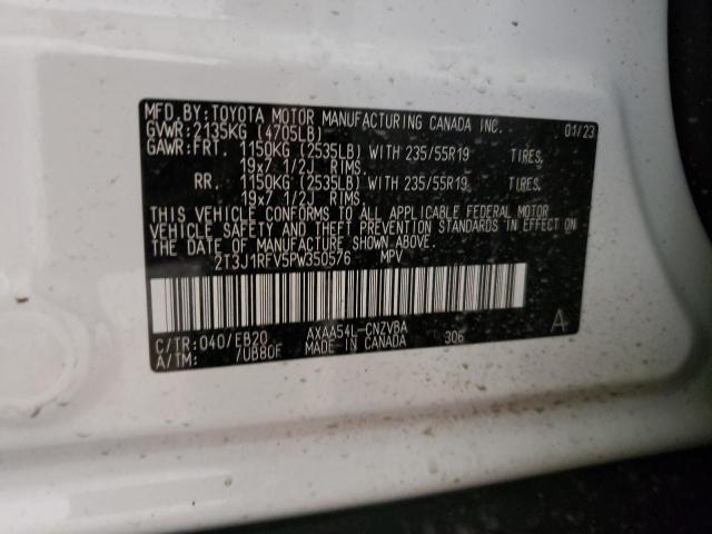 2023 TOYOTA RAV4 ADVEN - 2T3J1RFV5PW350576