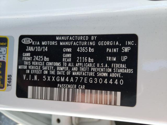 5XXGM4A77EG304440 KIA Optima Lx