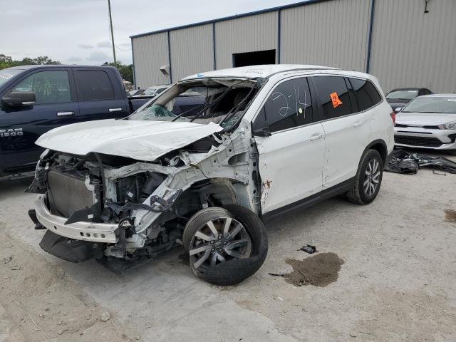 Salvage cars for sale from Copart Apopka, FL: 2021 Honda Pilot EX