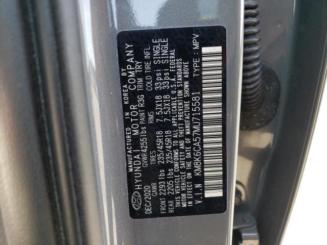 2021 HYUNDAI KONA NIGHT KM8K6CA57MU715581