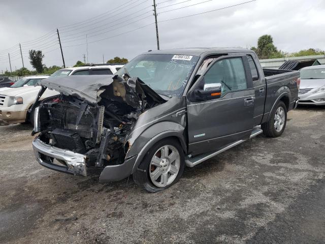 Salvage cars for sale from Copart Miami, FL: 2014 Ford F150 Supercrew