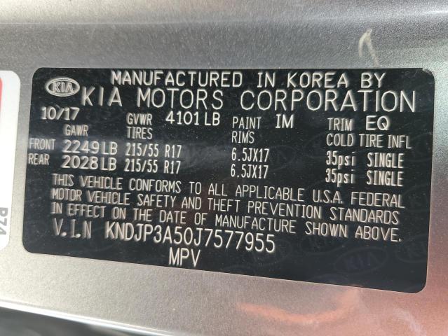 KNDJP3A50J7577955 KIA SOUL +