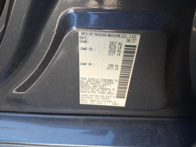 1N4AL3AP3HN363471 Nissan ALTIMA 2.5