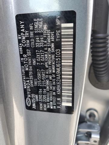 2021 HYUNDAI KONA SEL P - KM8K62AA9MU615103