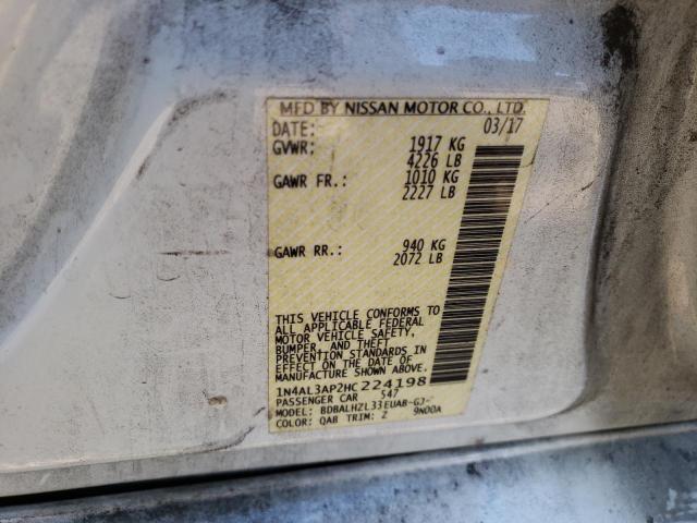 1N4AL3AP2HC224198 Nissan ALTIMA 2.5