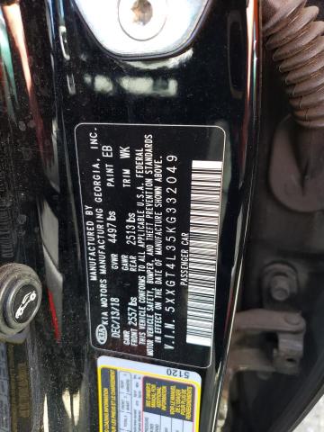 5XXGT4L35KG332049 KIA Optima Lx