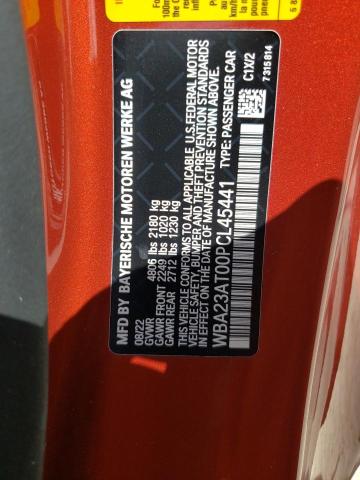2023 BMW 430I - WBA23AT00PCL45441