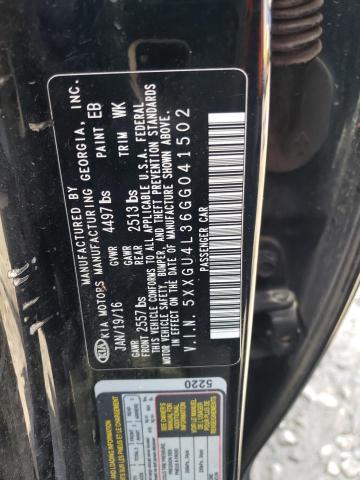 5XXGU4L36GG041502 KIA OPTIMA EX
