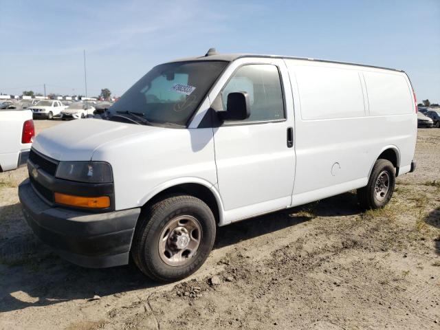 Salvage cars for sale from Copart Fresno, CA: 2018 Chevrolet Express G2500