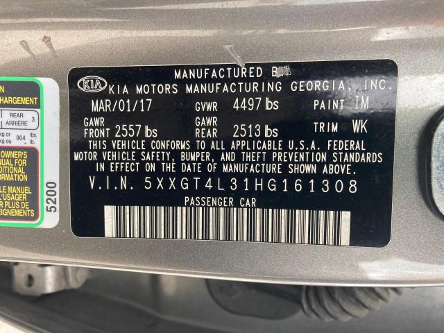5XXGT4L31HG161308 KIA Optima Lx
