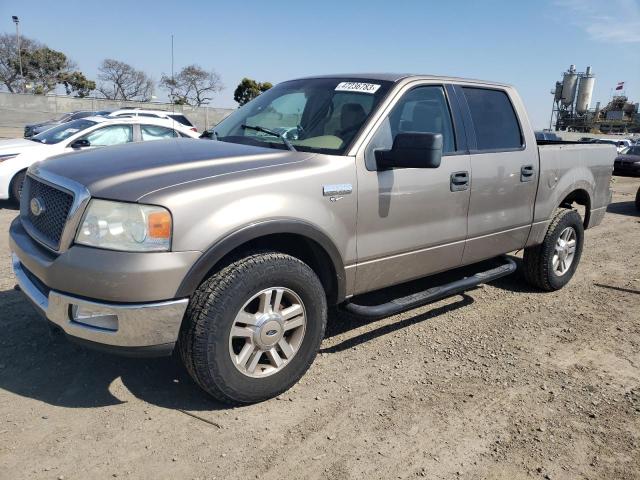 Salvage cars for sale from Copart San Diego, CA: 2005 Ford F150 Supercrew