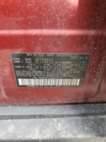 4S4BSAFC3H3309008 Subaru Outback 2.5i Premium