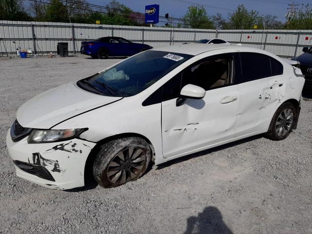 Salvage cars for sale from Copart Walton, KY: 2014 Honda Civic LX
