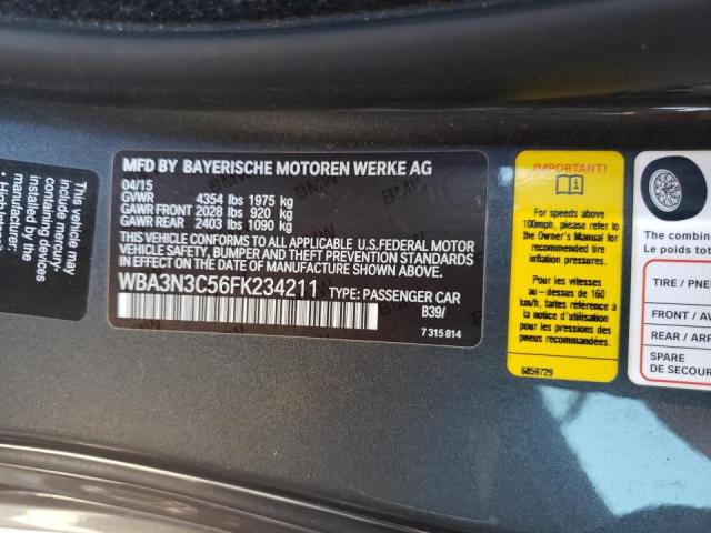 2015 BMW 428 I - WBA3N3C56FK234211