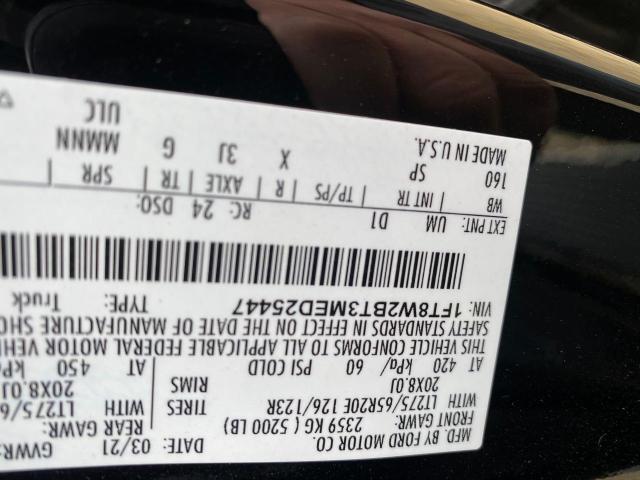 2021 FORD F250 - 1FT8W2BT3MED25447