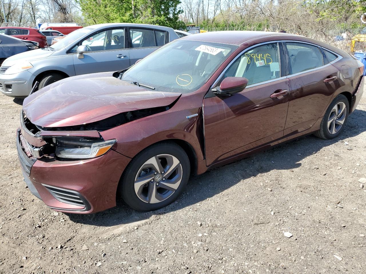 19XZE4F59KE016498 HONDA INSIGHT EX 2019