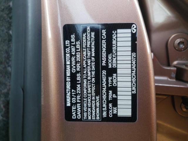 2018 INFINITI QX30 PURE - SJKCH5CR4JA040720