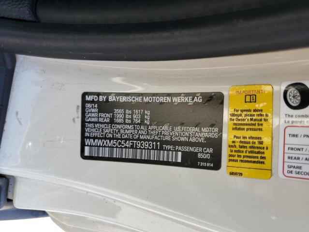 WMWXM5C54FT939311 Mini Cooper