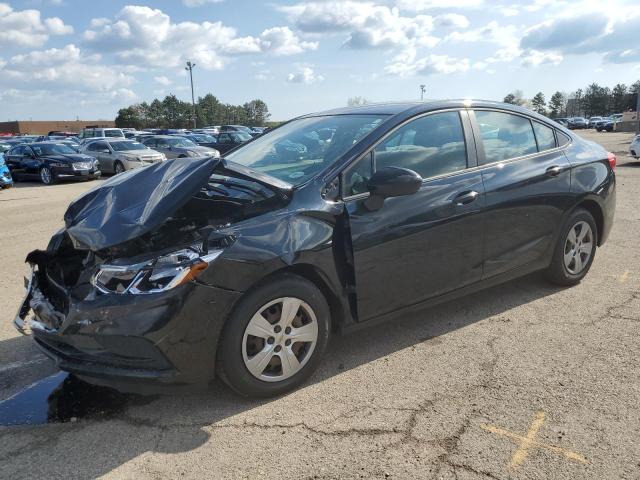 Salvage cars for sale from Copart Wheeling, IL: 2018 Chevrolet Cruze LS