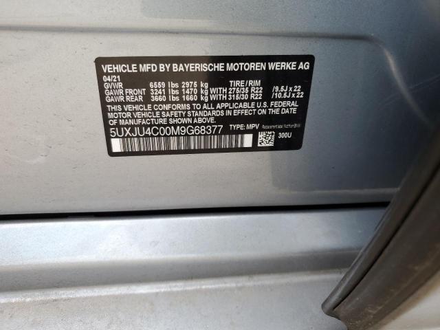 2021 BMW X5 M50I - 5UXJU4C00M9G68377