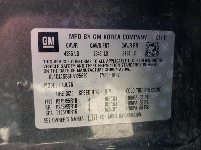 KL4CJASB6HB125609 Buick Encore Preferred