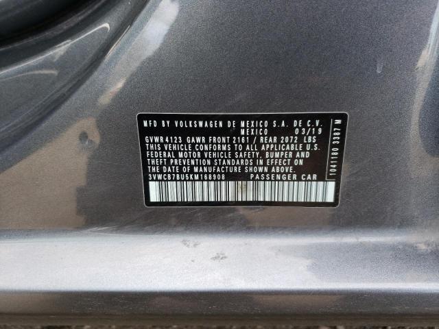 2019 VOLKSWAGEN JETTA S - 3VWCB7BU5KM168908