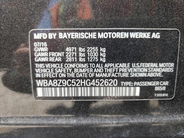 2017 BMW 330 XIGT WBA8Z9C52HG452620