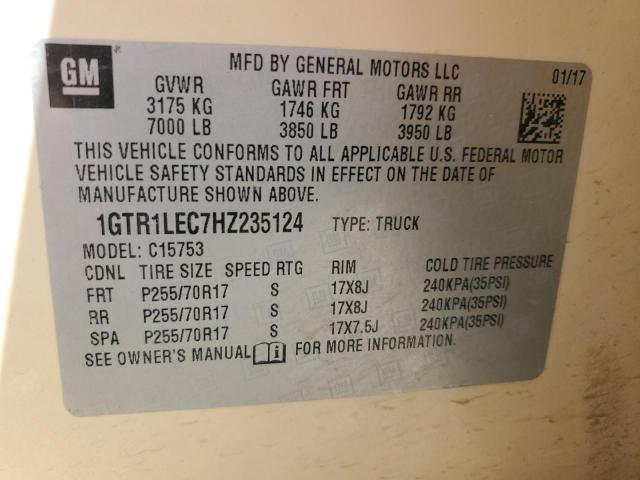 1GTR1LEC7HZ235124 GMC Sierra C1500