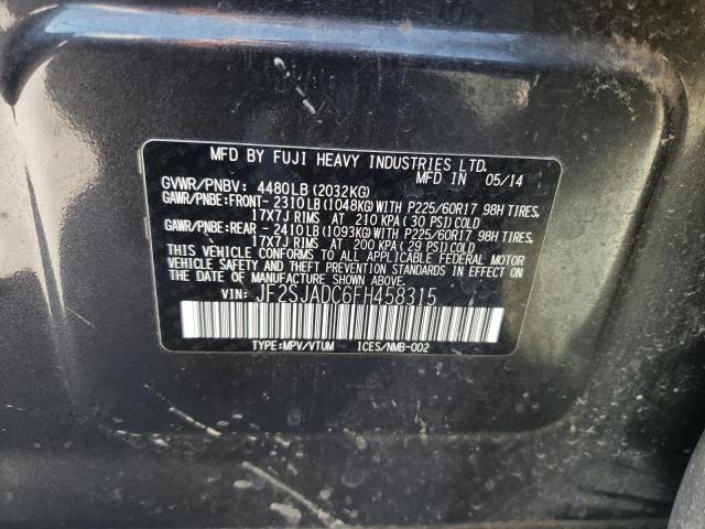 JF2SJADC6FH458315 Subaru Forester 2.5i Premium