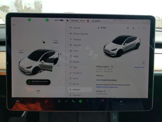 5YJYGDEE7MF229096 Tesla Model Y