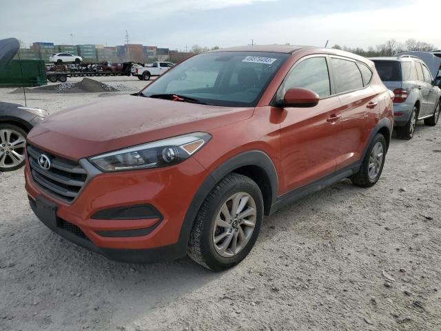 Salvage cars for sale at Columbus, OH auction: 2016 Hyundai Tucson SE