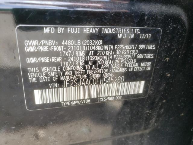 JF2SJAAC0EH545260 Subaru Forester 2.5i