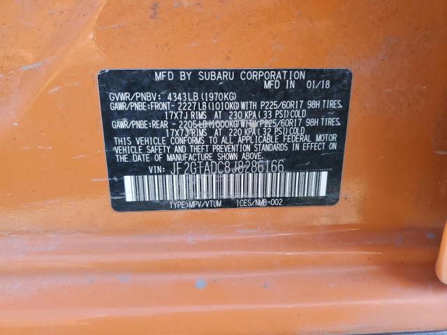 JF2GTADC8J8286166 Subaru Crosstrek Premium