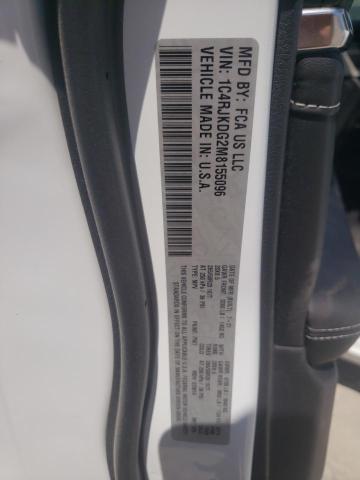 1C4RJKDG2M8155096 Jeep Grand Cherokee L Overland
