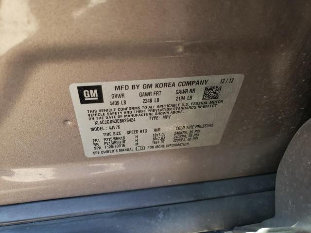 KL4CJGSB3EB626424 Buick Encore