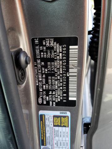 5XYKUDA73FG597065 KIA SORENTO EX