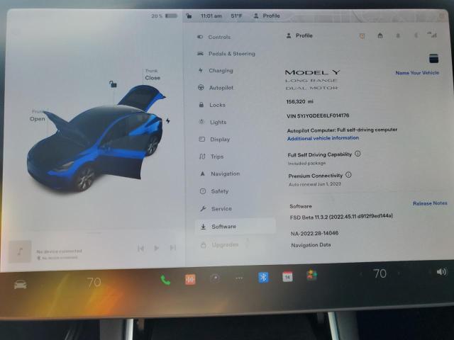 5YJYGDEE6LF014176 Tesla Model Y