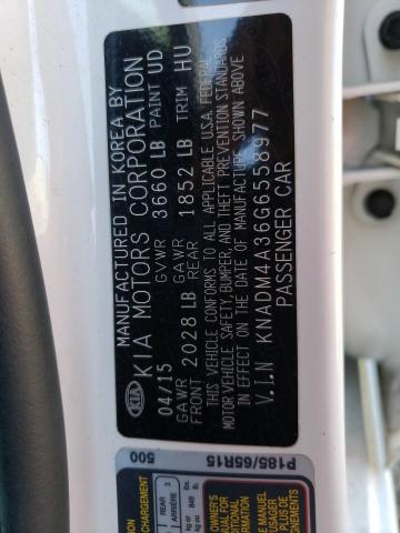 KNADM4A36G6558977 KIA RIO LX