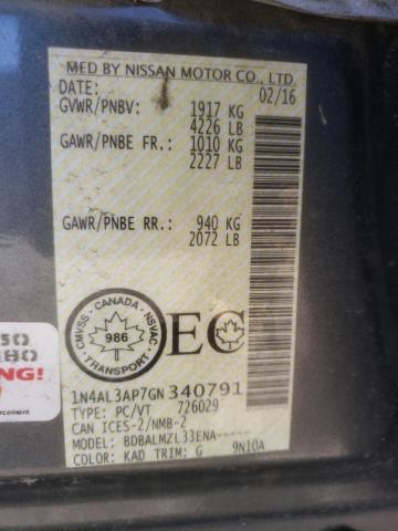 1N4AL3AP7GN340791 Nissan ALTIMA 2.5