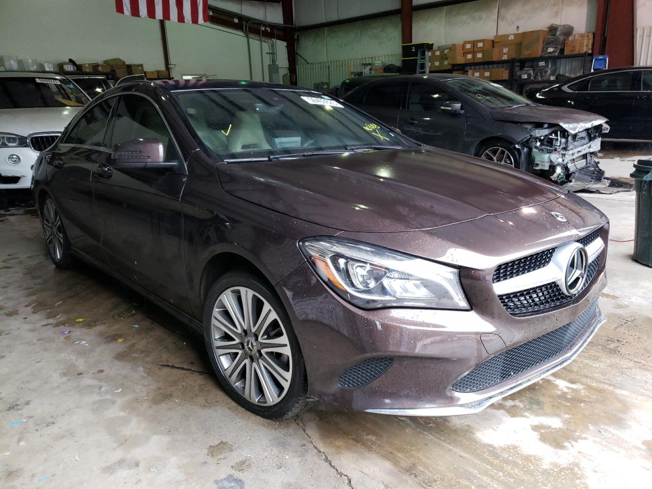 WDDSJ4GB1JN****** Salvage and Wrecked 2018 Mercedes-Benz CLA-Class in Alabama State