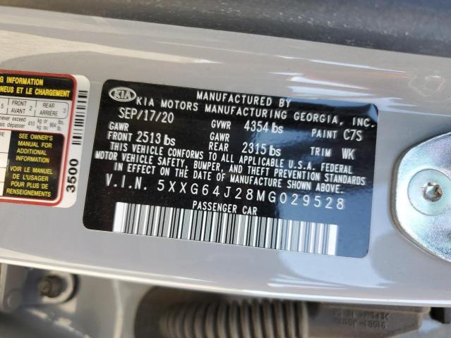 5XXG64J28MG029528 KIA K5 GT LINE