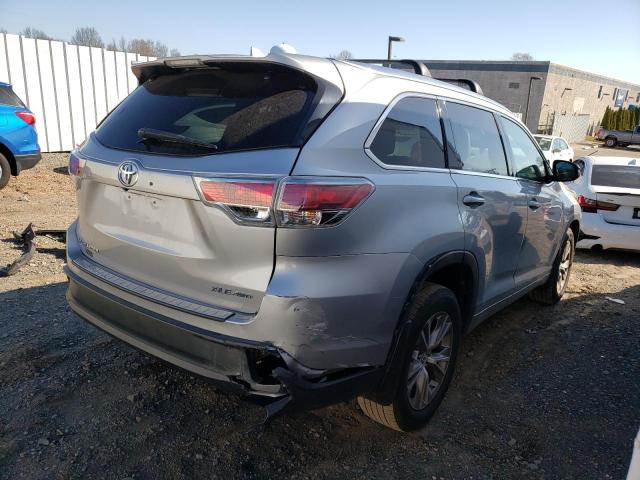 VIN 5TDJKRFH5ES064667 2014 Toyota Highlander, Xle no.3