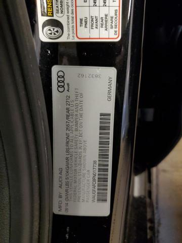 2015 AUDI A6 PREMIUM WAUGFAFC8FN017738