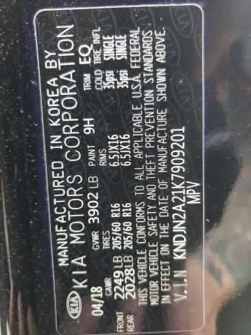 2019 KIA SOUL - KNDJN2A21K7909201