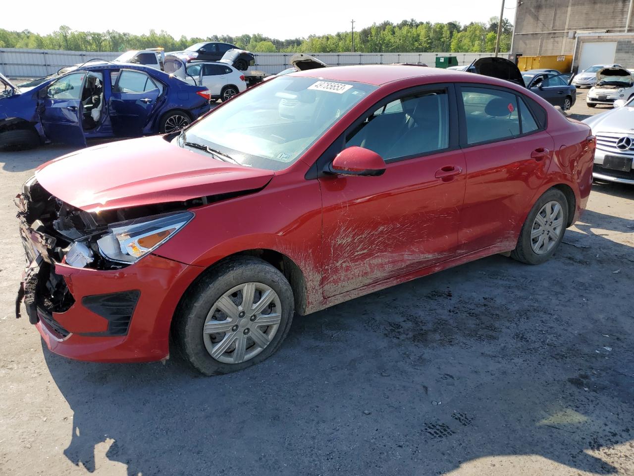 3KPA24AD6ME374116 KIA RIO LX 2021