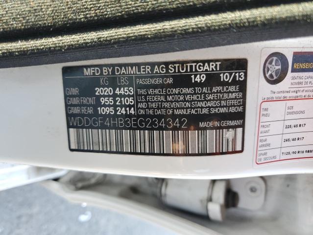 WDDGF4HB3EG234342 Mercedes-Benz C 250