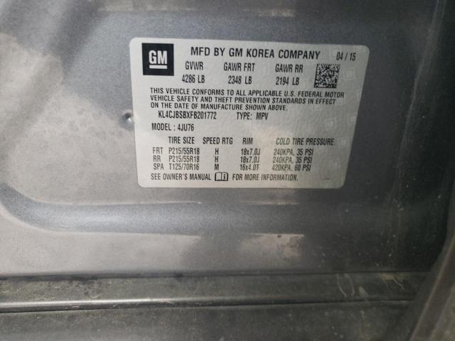 KL4CJBSBXFB201772 Buick Encore Convenience