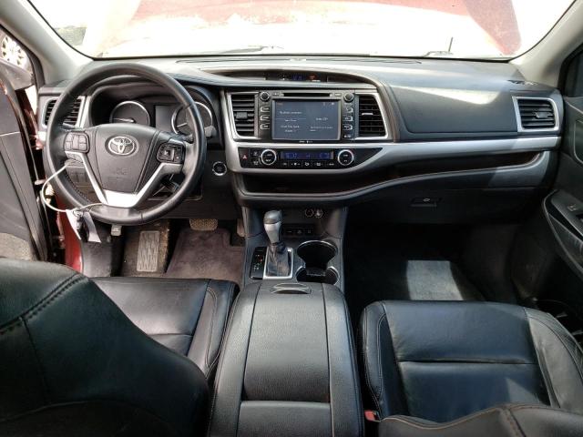 VIN 5TDJKRFH1ES015045 2014 Toyota Highlander, Xle no.8