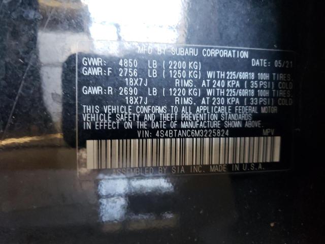 4S4BTANC6M3225824 Subaru Outback Limited