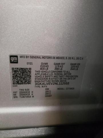 3GKALVEV2NL112553 GMC Terrain Slt